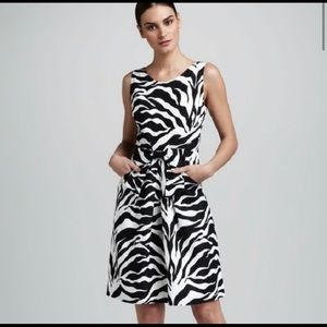 Kate Spade Jillian zebra dress